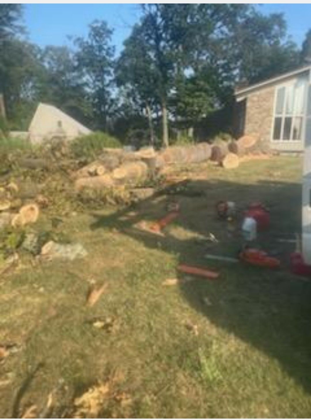 Logs On The Ground — Hanover, PA — ANCXUS Roofing Solutions