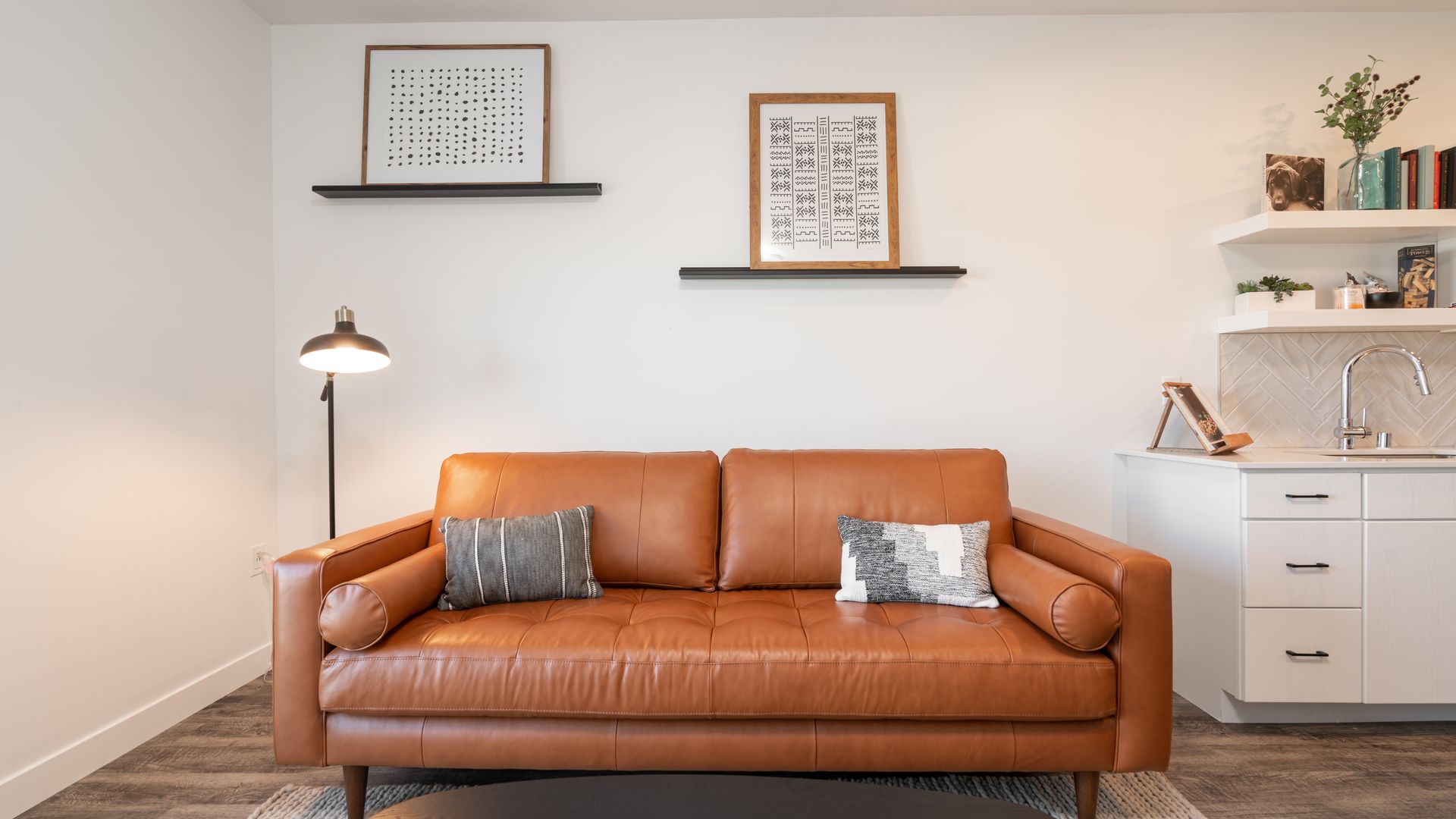 Furnished living room