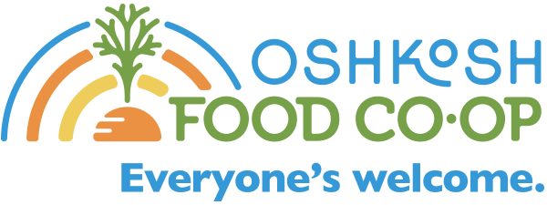 The Future is Local Oshkosh Food Co-op badge