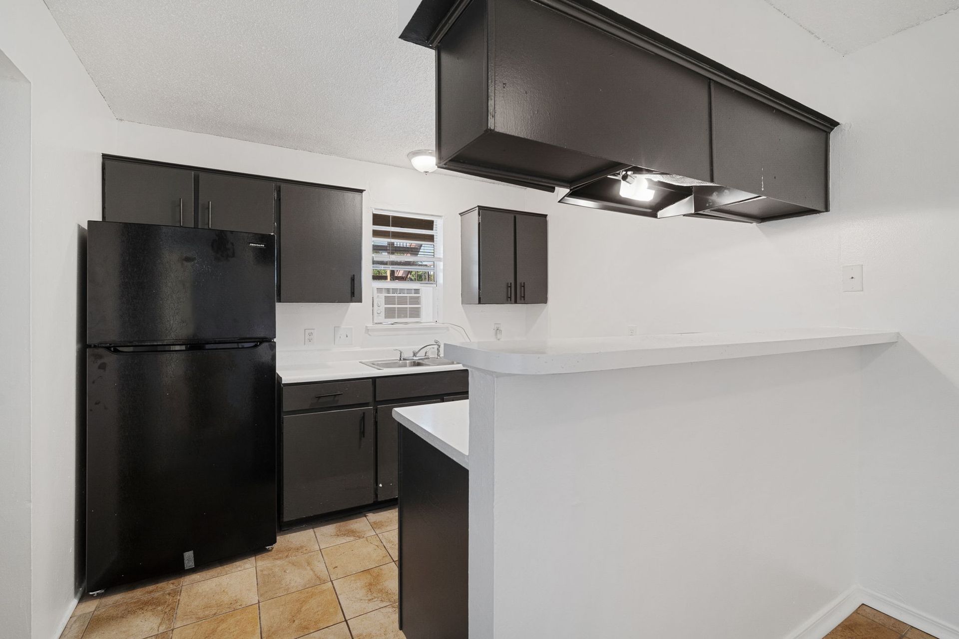 close-up photo showing an entrance to the kitch