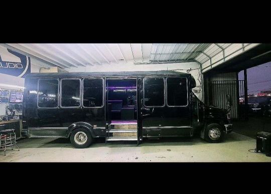 White Sprinter limo McKinney TX