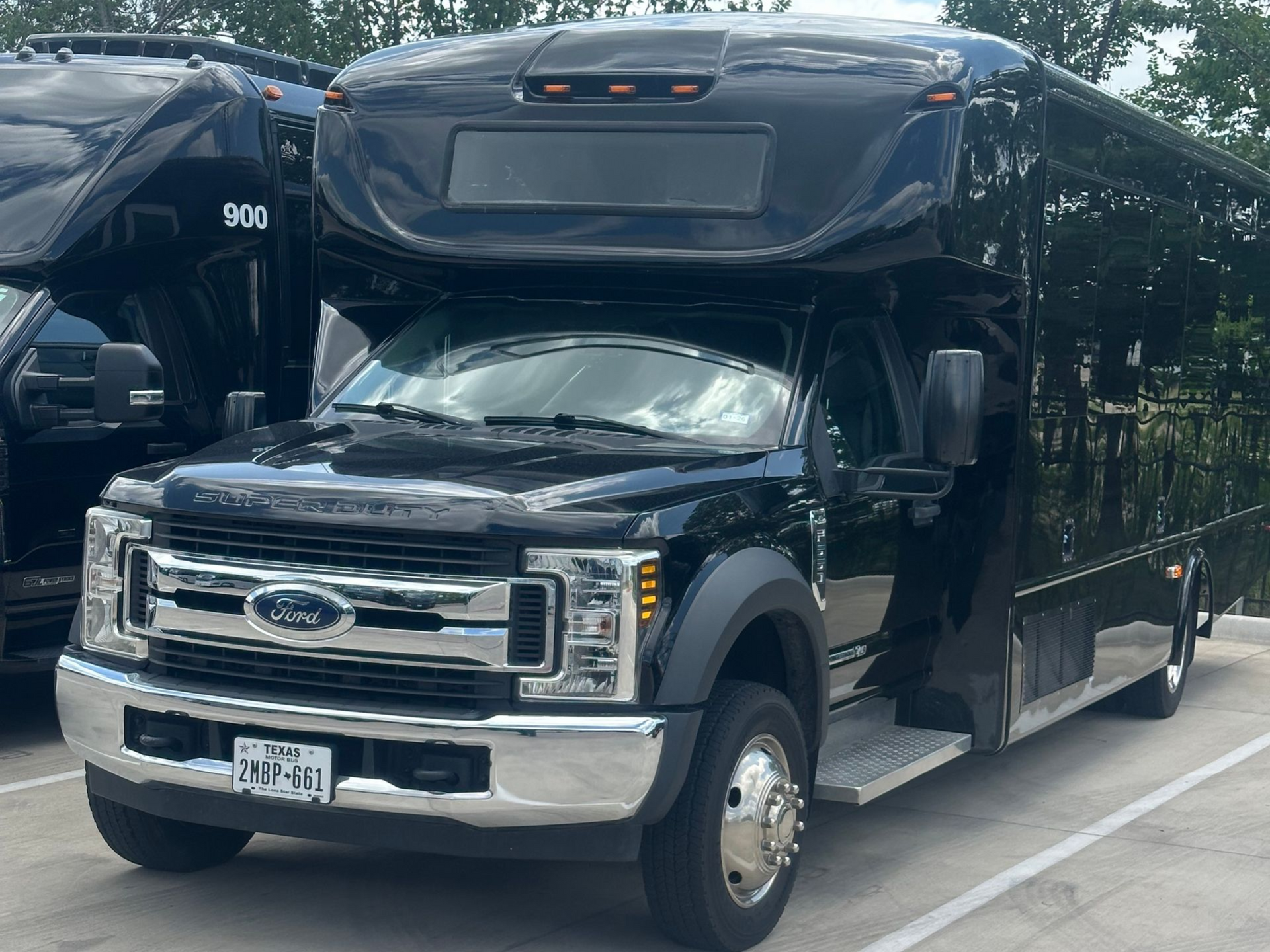 White Sprinter limo McKinney TX