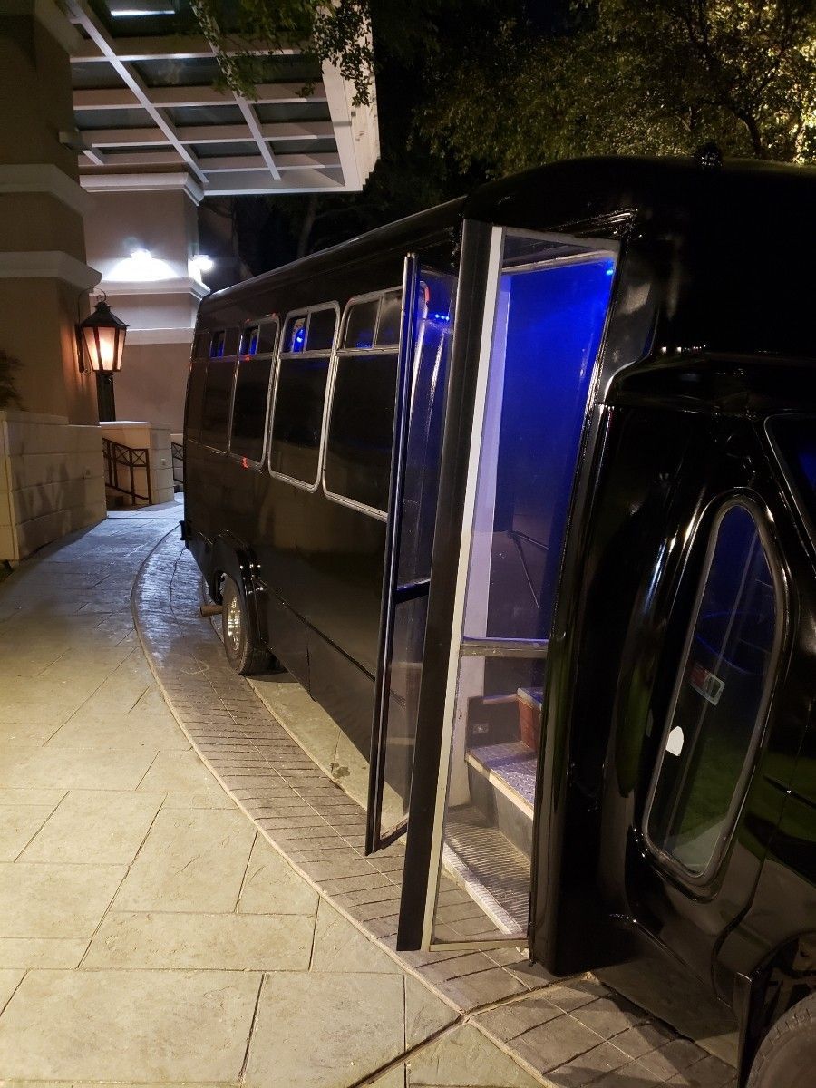 White Sprinter limo McKinney TX
