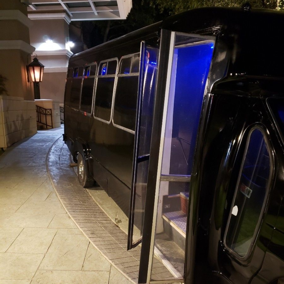 White Sprinter limo McKinney TX