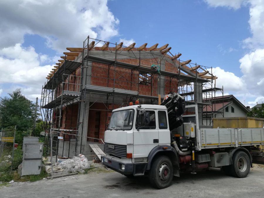 mezzo per movimentazione terra