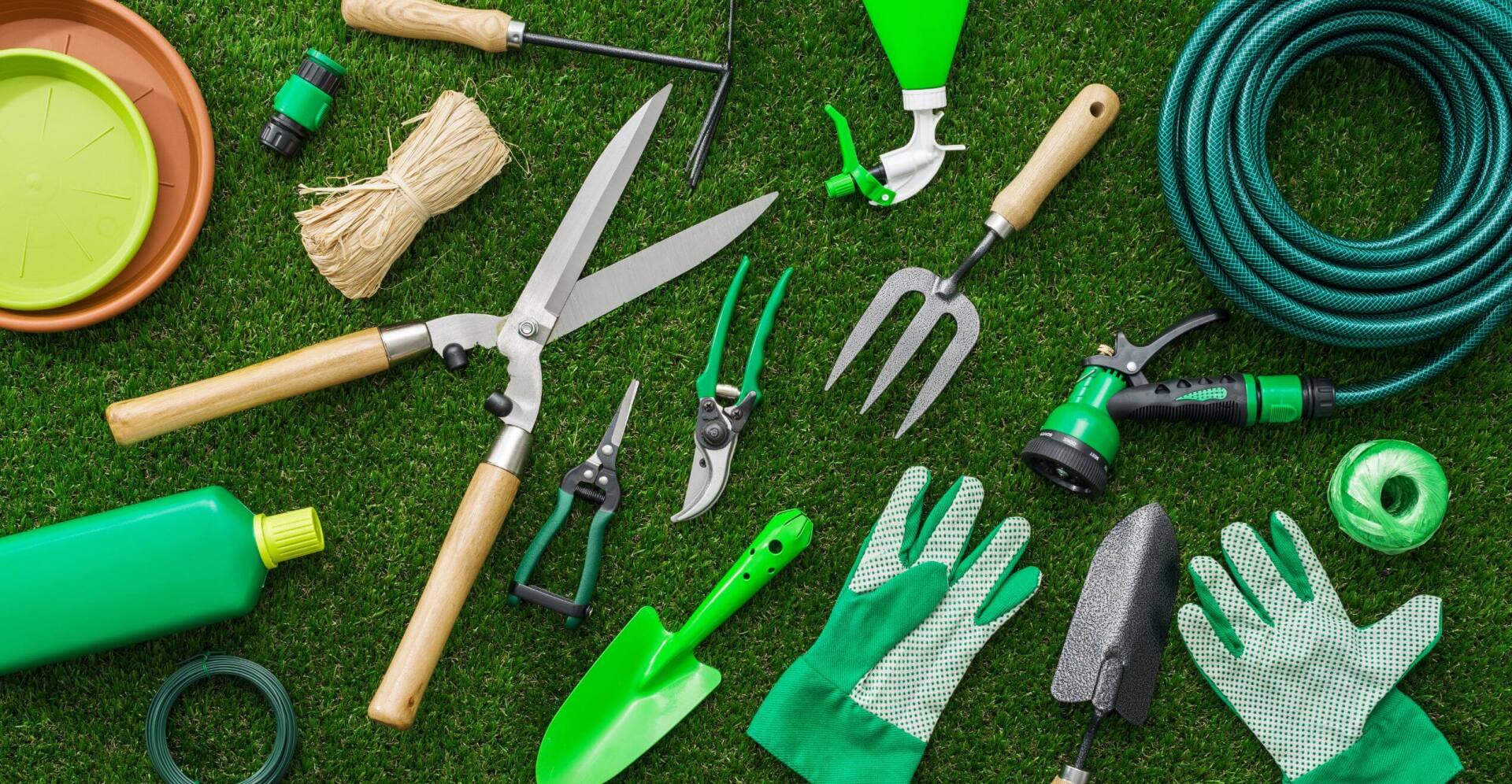 utensili da giardino