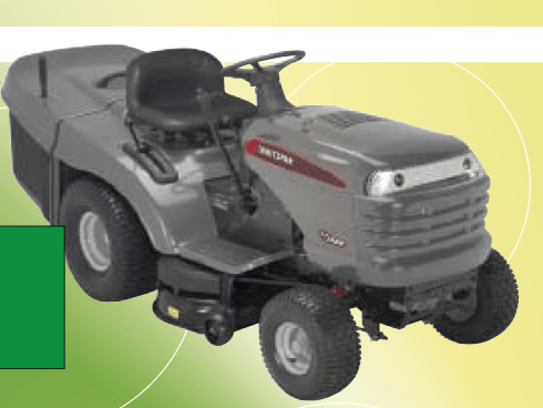 trattorino per giardinaggio