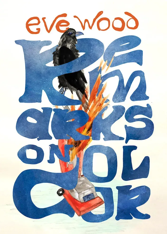 A poster for a book by eve wood