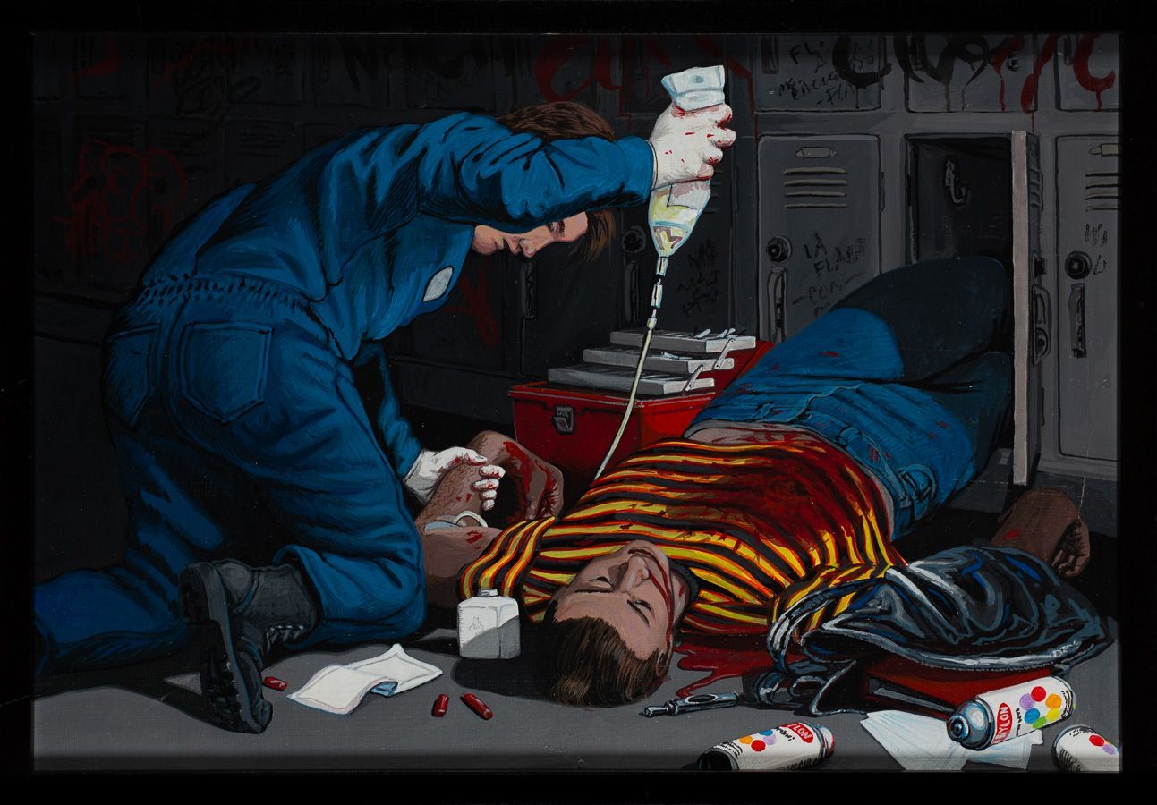 Sandow Birk, The Murder of Michael Sheen Ensley – Reseda High School, Feb. 22, 1993