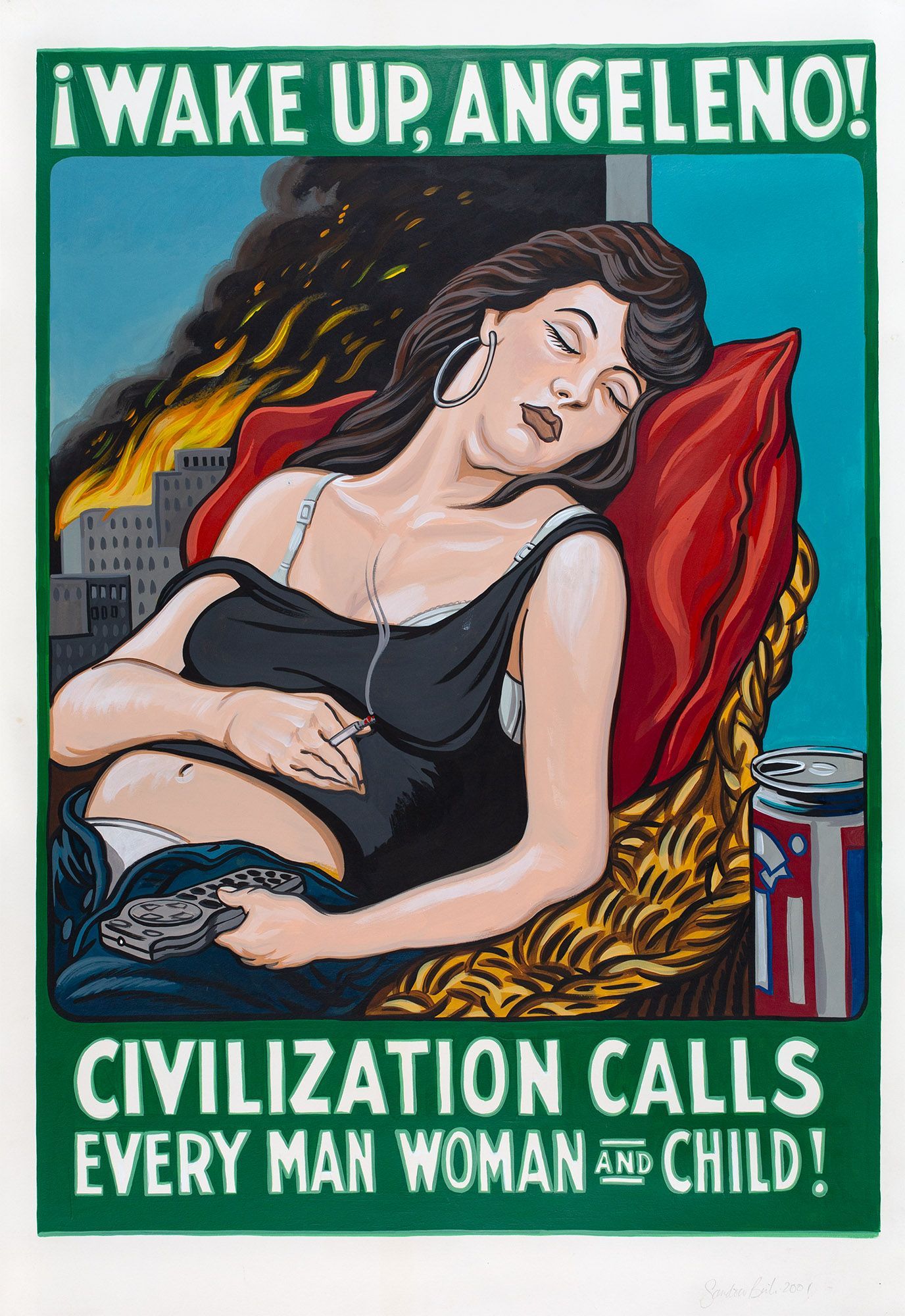 Sandow Birk, Wake Up, Angeleno!