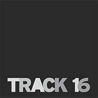 A black background with white text that says track 16