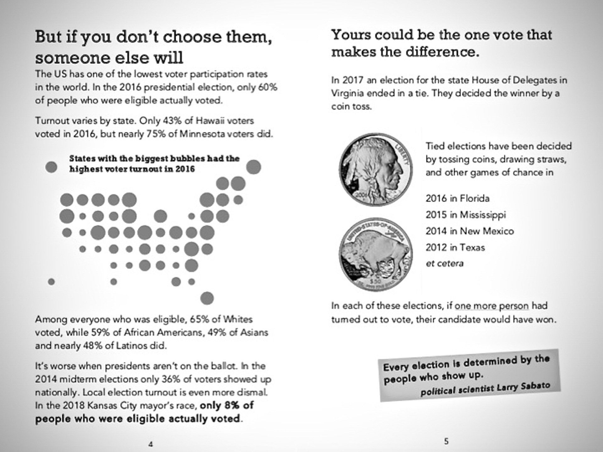 A poster that says but if you don 't choose them someone else will