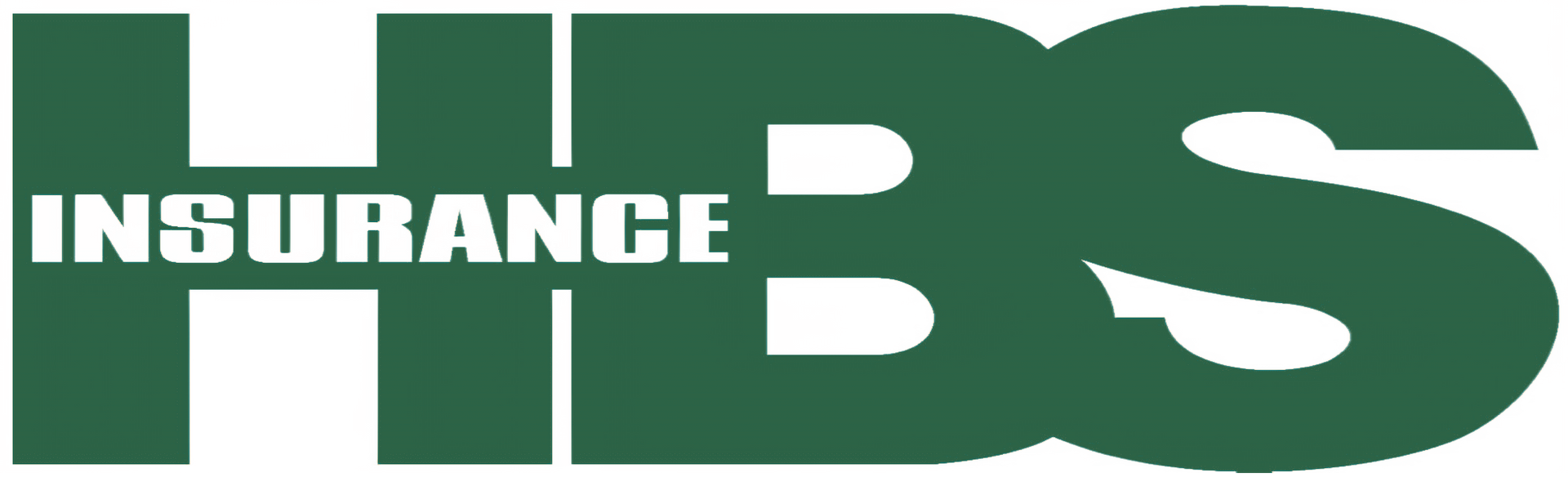 Green logo: HBS Insurance in white text overlaid on the letter H.
