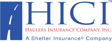 Logo for Haulers Insurance Company, Inc. featuring the letters HICI in blue and the company name.