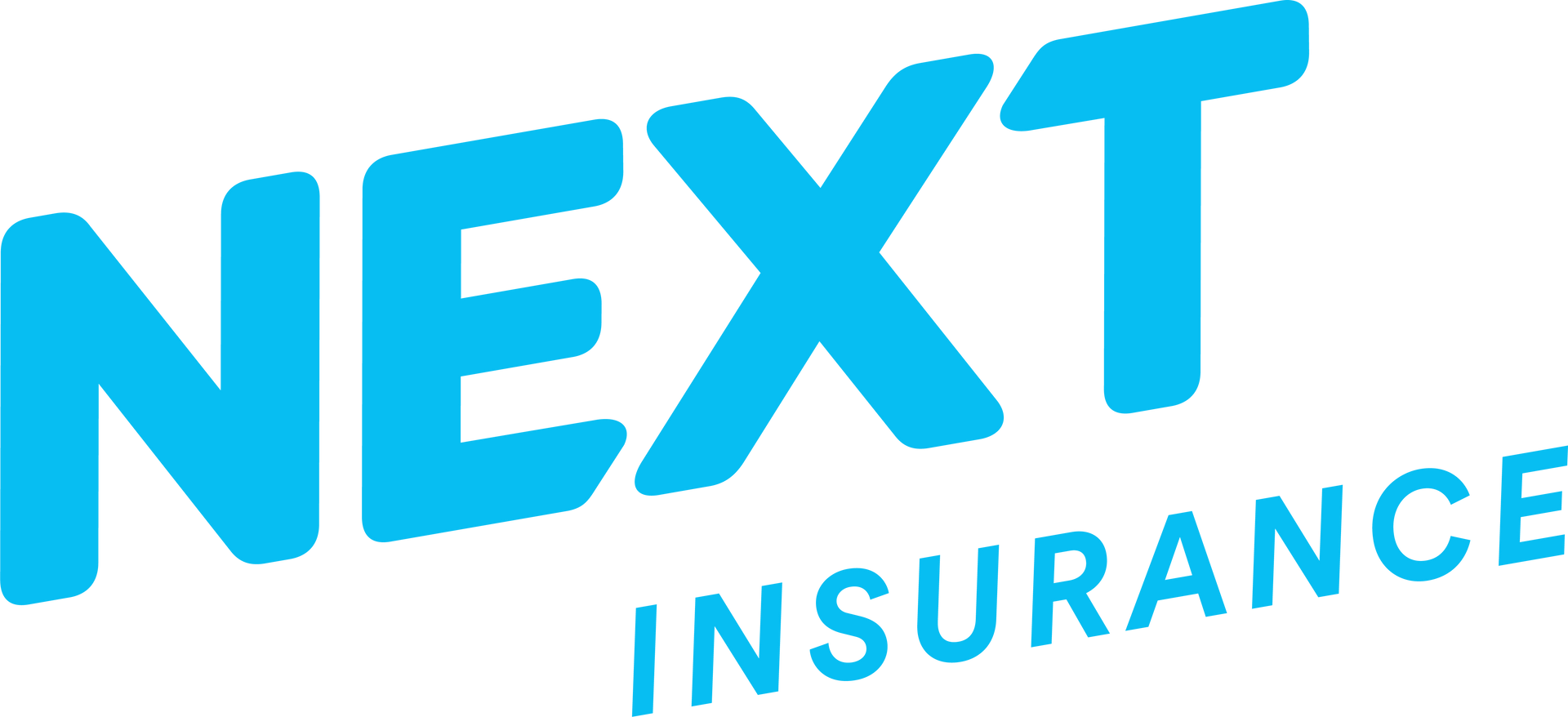 Logo for NEXT INSURANCE, turquoise text on white background.