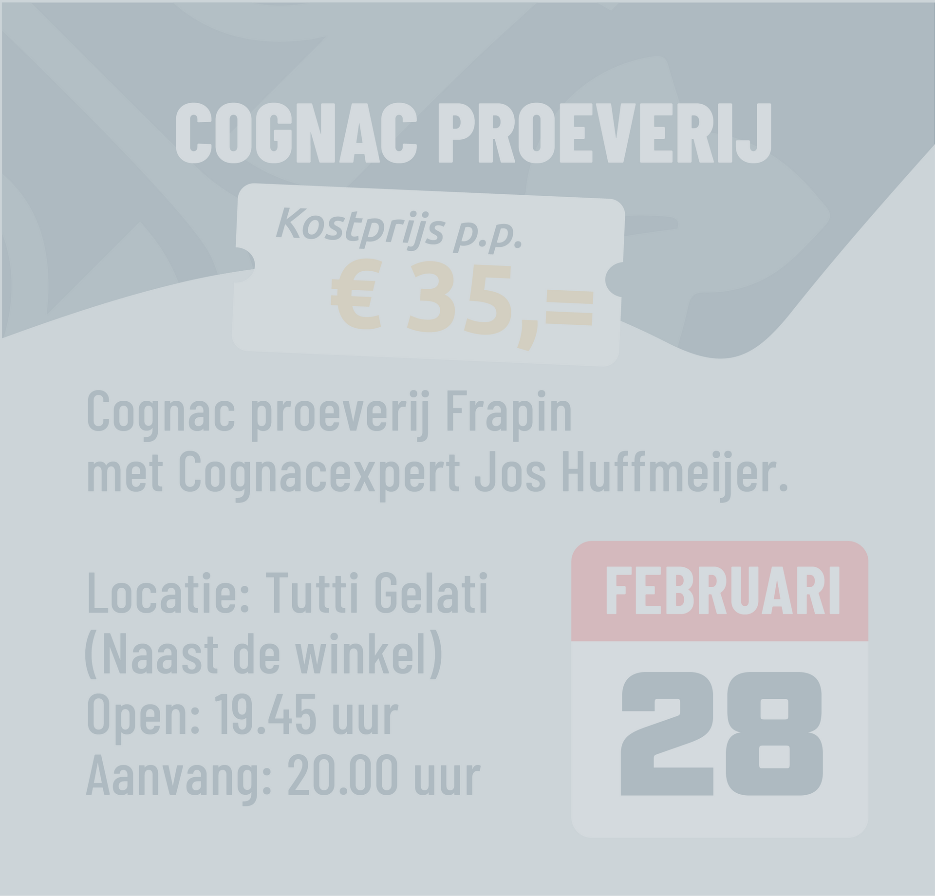 Cognac proeverij