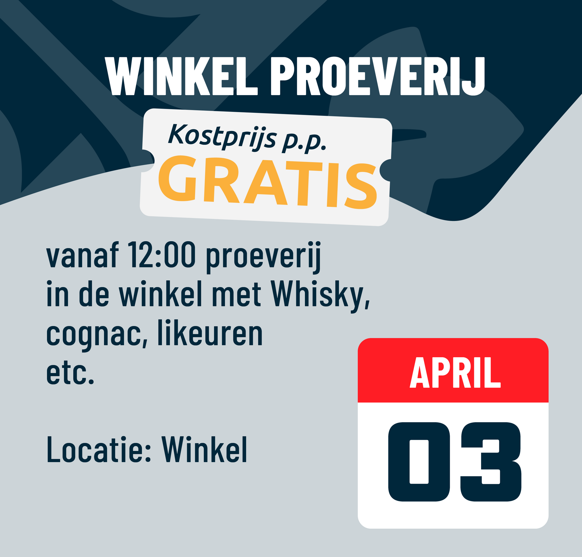 Whiskey proeverij