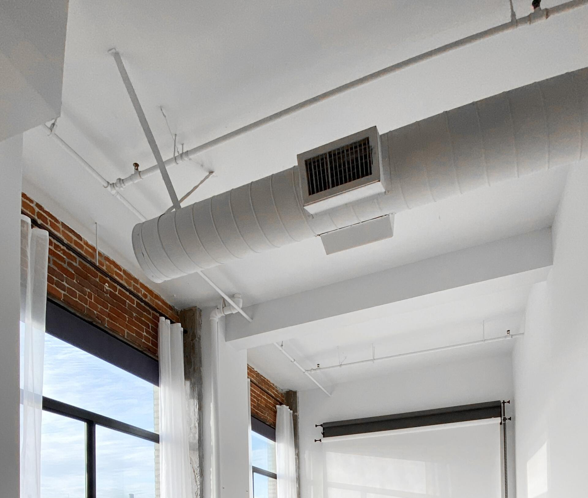 air duct in a residential property