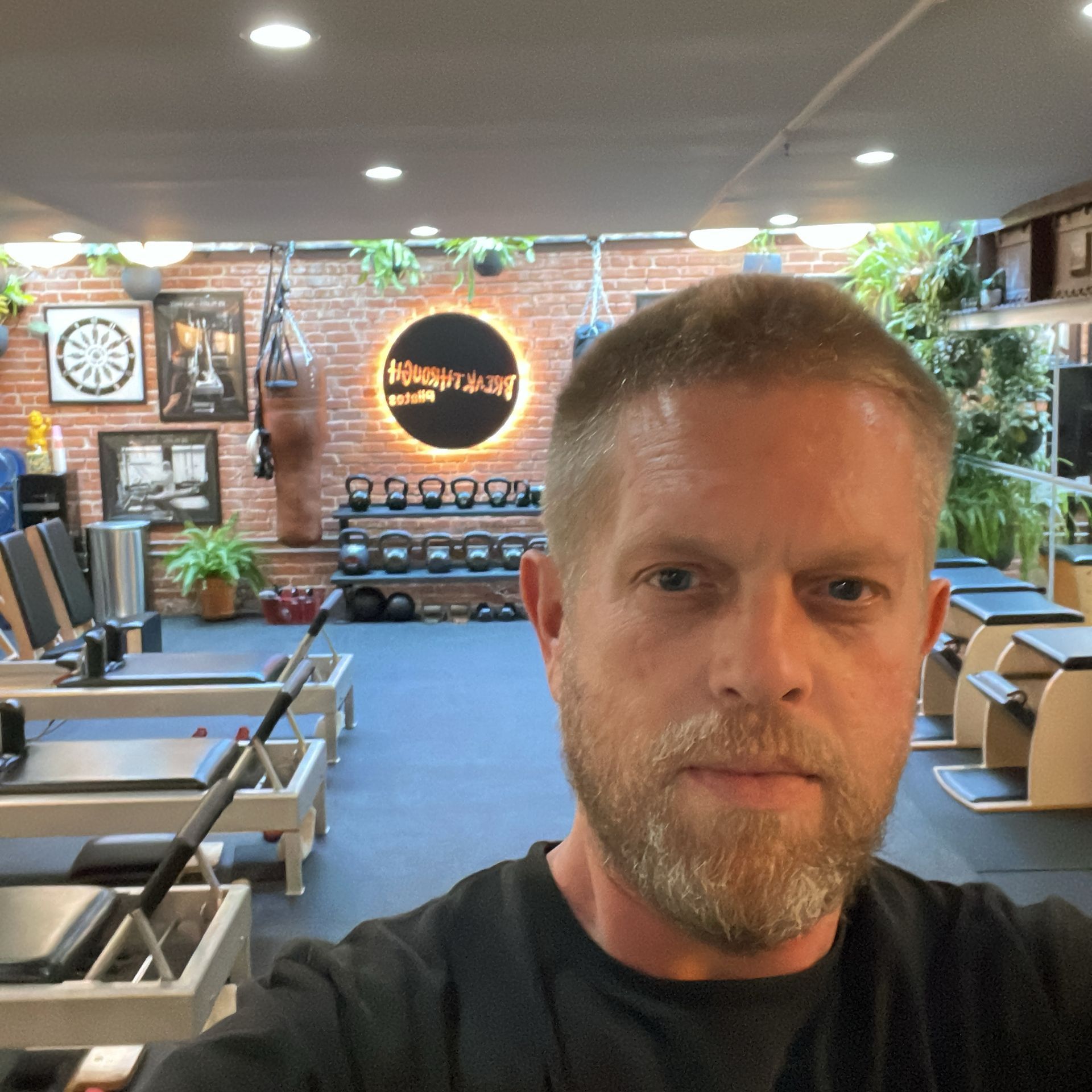 David Minicucci at Breakthrough Pilates in West Hollywood, reflecting on continuing education in the