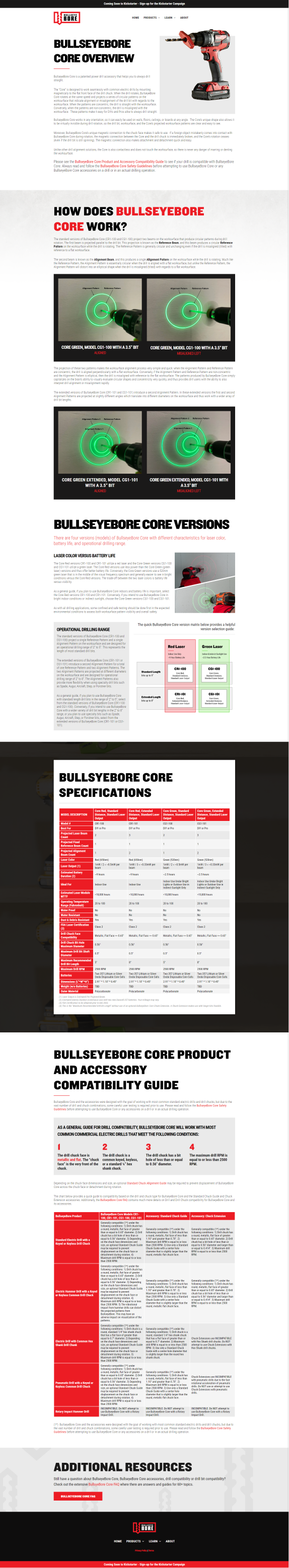 Long vertical collage of mobile app screenshots and red-highlighted instruction panels on a white page.