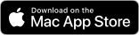 A black and white apple logo that says download on the app store.