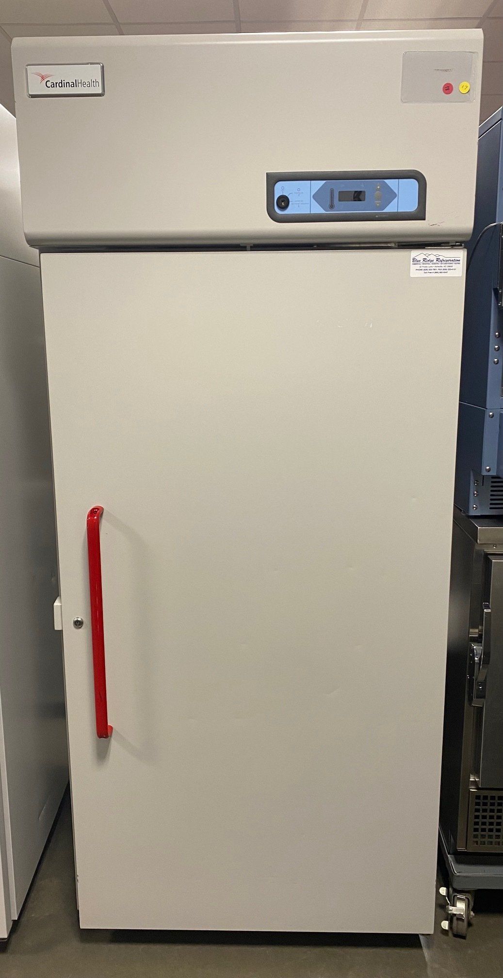 medical freezer, blue ridge refrigeration, asheville, nc