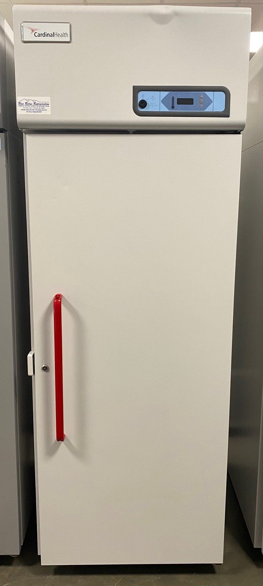 Medical freezer, Blue Ridge Refrigeration, Asheville, NC