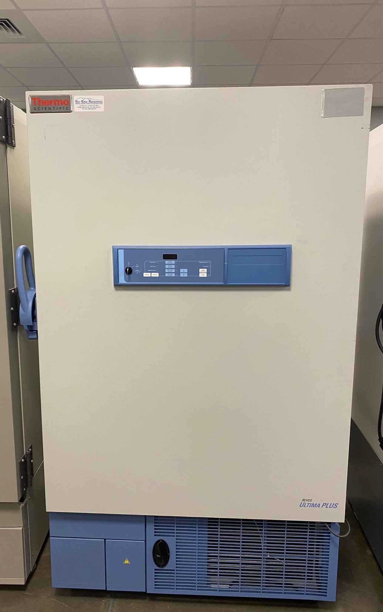 Ultra Low Freezer, Blue Ridge Refrigeration, Asheville, NC