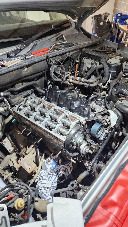 Donnellys Mechanical - Port Macquarie. A picture of a customer's vehicle being worked by Mechanics in Port Macquarie.