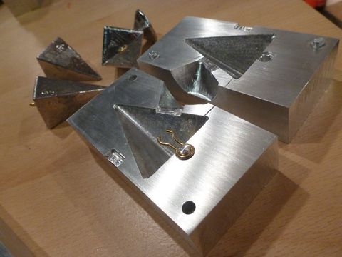 Round Bean Sinker Moulds-CNC Machined by Great Wight Weights