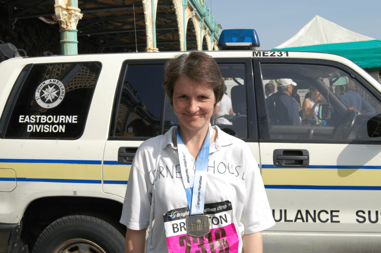 Doctors' Support Network 2016 Dr Kathy Grant Brighton marathon mental health