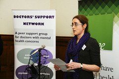 Doctors' Support Network 2017 Dr Louise Freeman &me mental health