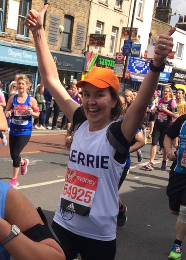 Doctors' Support Network 2017 Dr Kerrie Wallis London Marathon mental health
