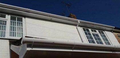 Soffits fascia and guttering upvc replacement