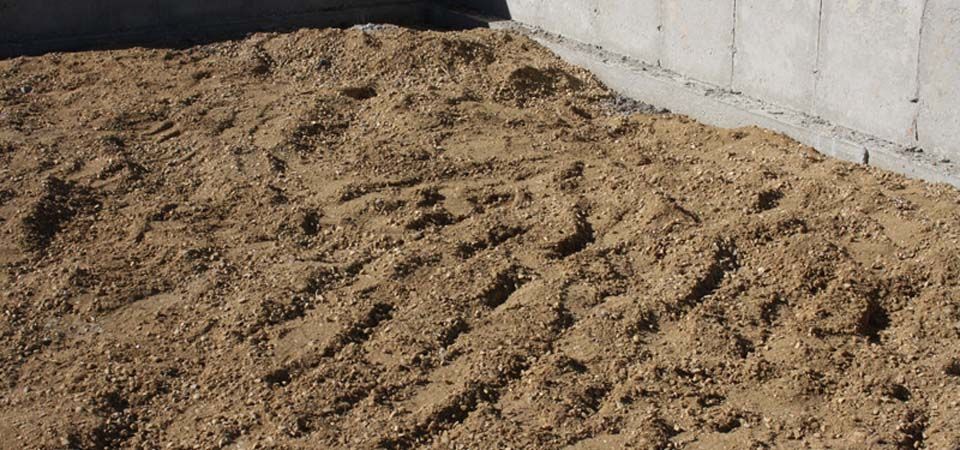 brown dirt for landscaping