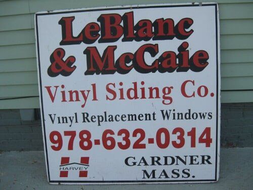 LeBlanc and McCafe Logo — Siding in Worcester Country, MA