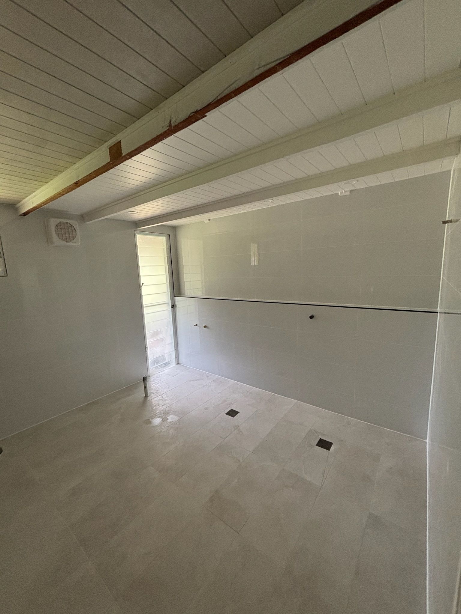 Empty Room With White Walls and Ceiling — Edmonds Bathroom Renovations & Tiling In Port Macquarie, NSW