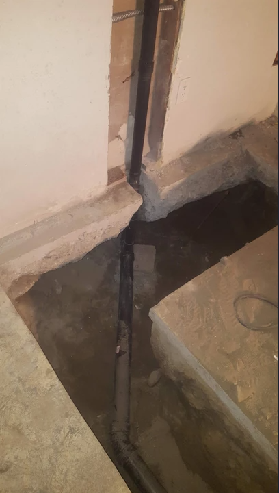 Deep Hole for the Construction of Water Pipeline - Surprise, AZ - Azevedo Plumbing Company