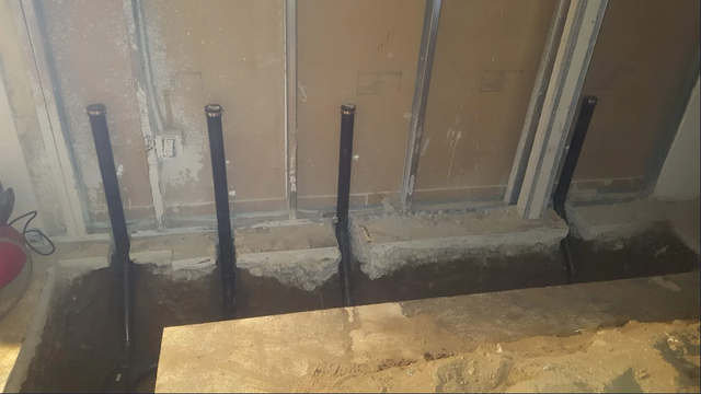Black Pipes on the Ground Under Construction - Surprise, AZ - Azevedo Plumbing Company