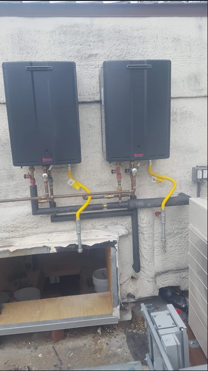 Water Heater Attached on the Wall - Surprise, AZ - Azevedo Plumbing Company