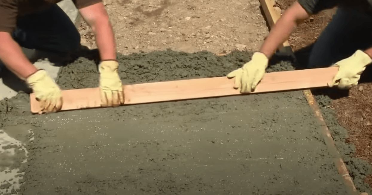 Concrete contractor works on foundation in Minnetonka, MN