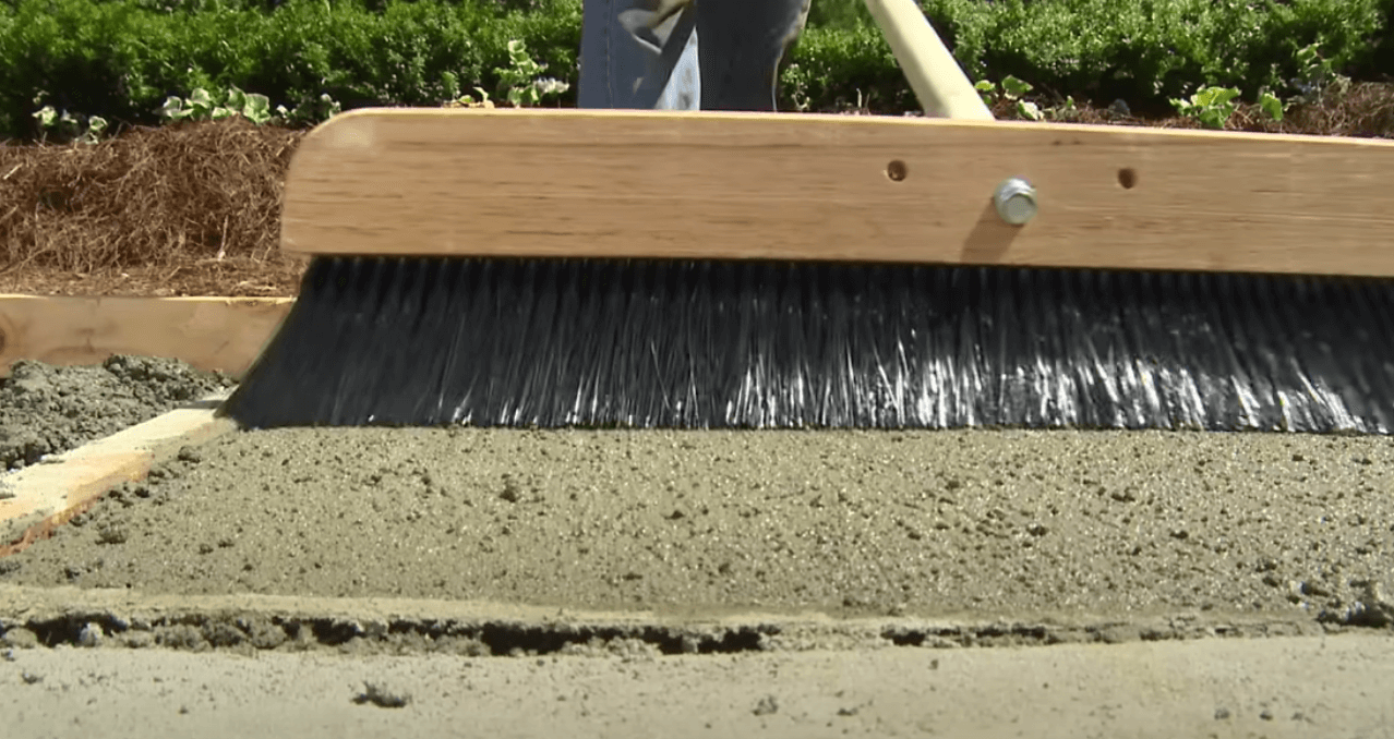 Smoothing out concrete slab in coon rapids, MN