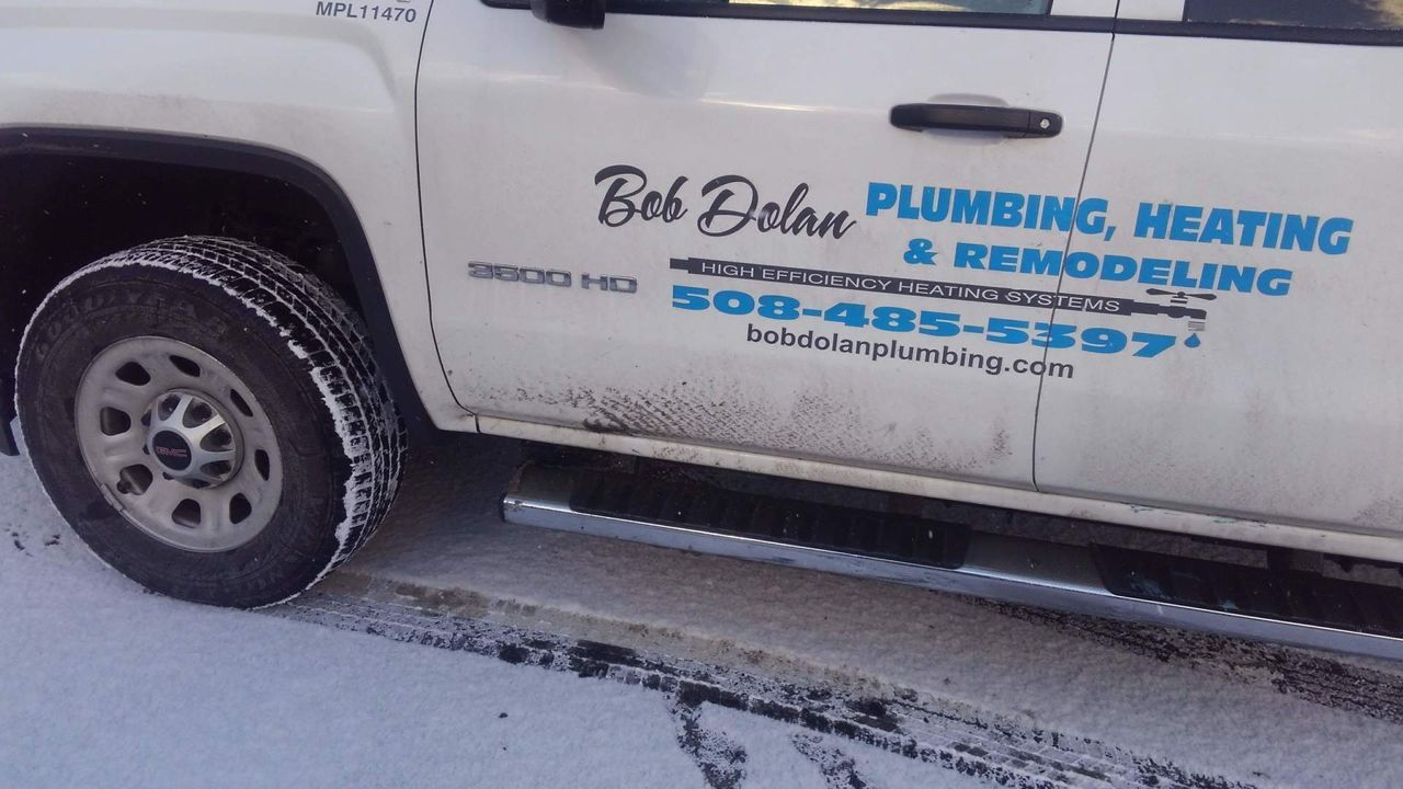 Plumber Truck — Marlborough MA  — Bob Dolan Plumbing, Heating & Remodeling