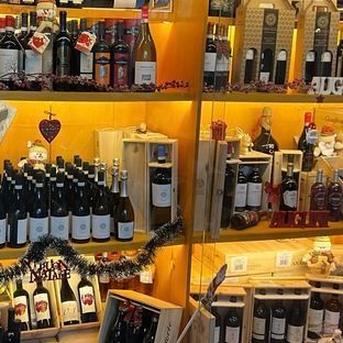 cesto panettone e spumante