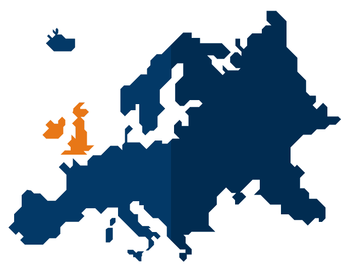 vector image of europe