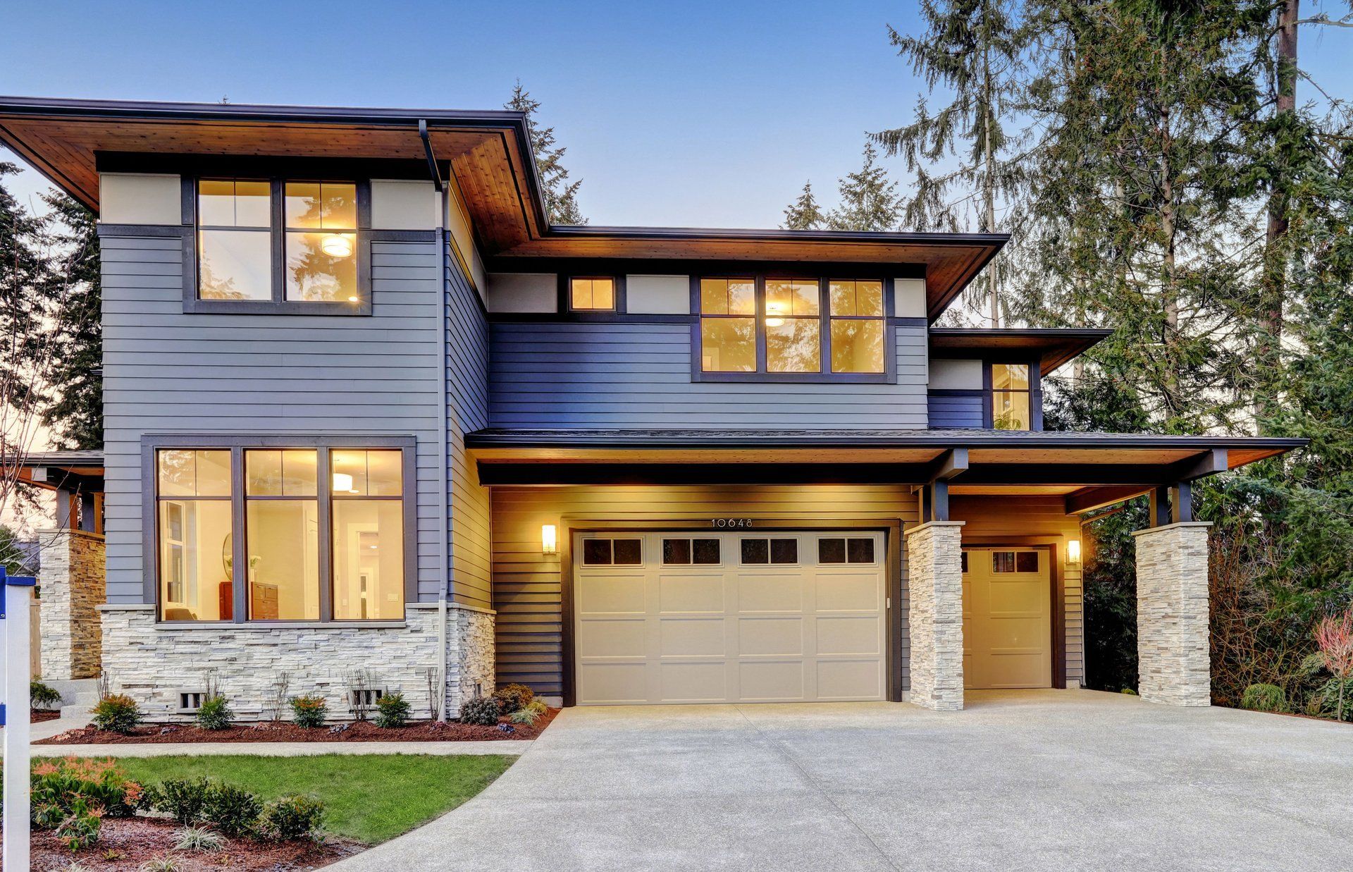 Luxurious new construction home in Bellevue, WA