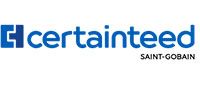 CertainTeed logo with a blue square and