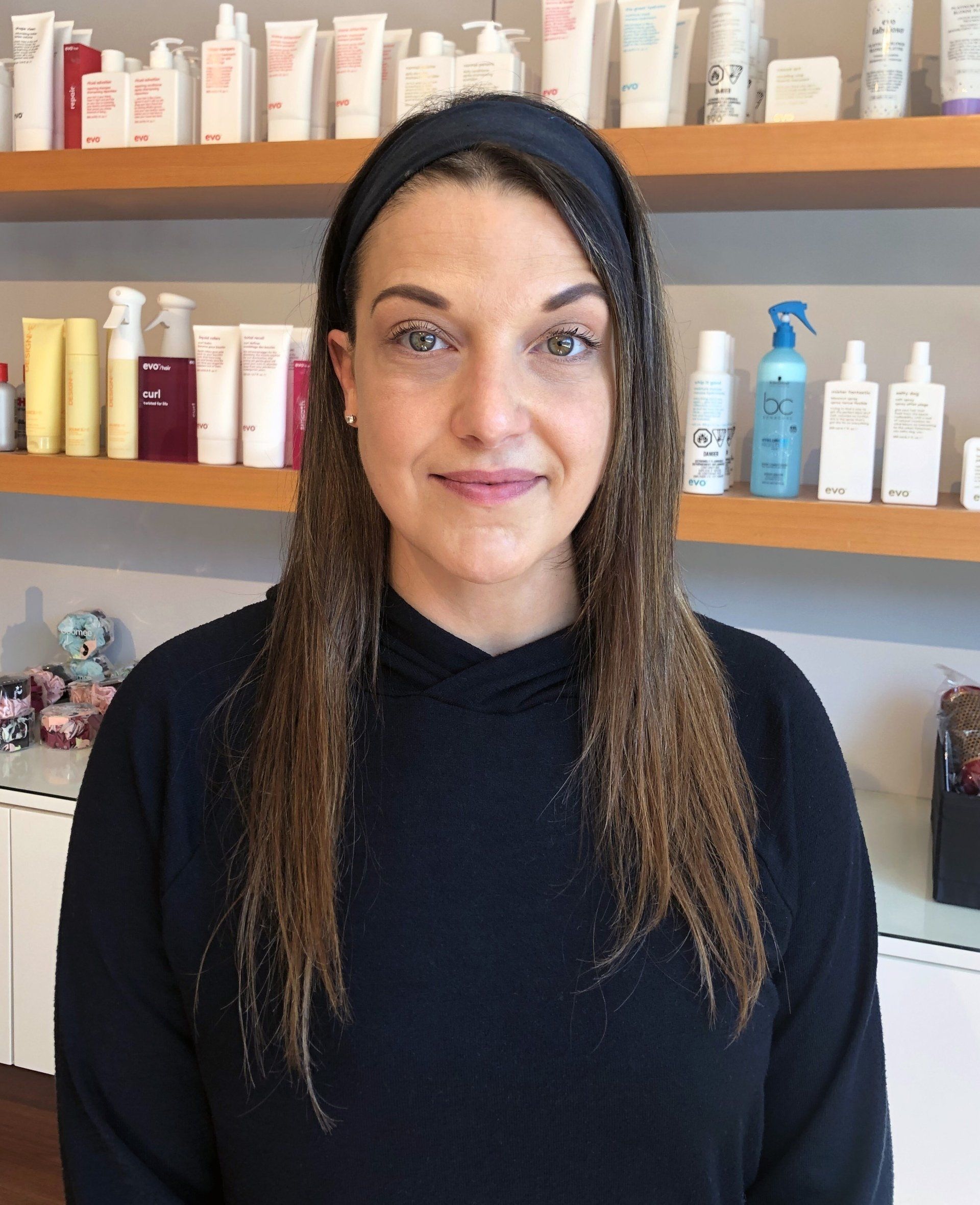 Whistler, BC. Suco's hair salon: Melissa.