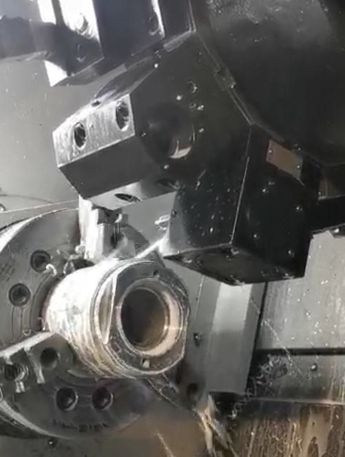 fase della lavorazione di tornitura cnc