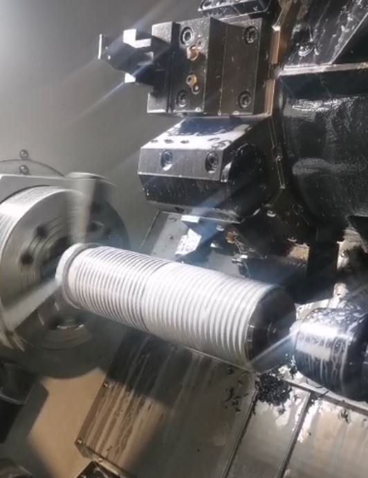 fase di tornitura cnc